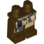 Набор LEGO Legs and Hips with White Apron and Cooking Utensils Print, Темно-коричневый