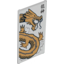 Набор LEGO Glass for Window 1 x 4 x 6 with Dragon Head Print, Trans-Clear