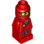 Набор LEGO Microfig Ninjago Kai, Красный