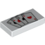 Набор LEGO Tile 1 x 2 with Playing Cards Four Aces Print, Белый