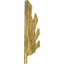 Набор LEGO Wing 9L with Stylized Feathers, Pearl Gold