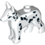 Набор LEGO Dog - Alsatian / German Shepherd with Dalmatian Print, Белый