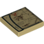 Набор LEGO Tile 2 x 2 with Map of Lonely Mountain Print, Tan