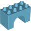 Набор LEGO Arch 2 x 4 x 2, Medium Azure