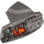 Набор LEGO Hero Factory Armor with Ball Joint Socket - Size 5 with Rock Print (Bruizer), Flat Silver