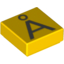 Набор LEGO Tile 1 x 1 with Letter Г… Print, Желтый