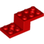 Набор LEGO Bracket 5 x 2 x 1 1/3, Красный