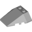 Набор LEGO Wedge 4 x 4 Triple with Stud Notches, Светлый сине-серый