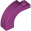 Набор LEGO Brick Arch 1 x 3 x 2 Curved Top, Пурпурный