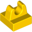 Набор LEGO Tile Special 1 x 1 with Clip with Rounded Tips, Желтый