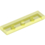 Набор LEGO Tile 1 x 4 with Groove, Trans-Neon Green