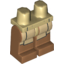 Набор LEGO Legs and Tan Hips with Jedi Robe Print, Medium Dark Flesh