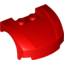 Набор LEGO Vehicle Mudguard 3 x 4 x 1 2/3 Curved Front, Красный