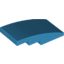 Набор LEGO Slope Curved 4 x 2 No Studs, Dark Azure