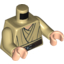Набор LEGO Torso Layered Robe, Orange Undershirt, Reddish Brown Belt Print / Tan Arms / Light Flesh Hands, Tan