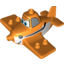 Набор LEGO Plane Body Complete with Disney Planes Dusty Print, Оранжевый