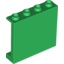 Набор LEGO Panel 1 x 4 x 3 [Side Supports / Hollow Studs], Зеленый
