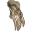 Набор LEGO Minifig Head Modified Geonosian Poggle the Lesser with Black Eyes, Nose and Mouth Print, Dark Tan