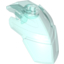 Набор LEGO Hero Factory Helmet Visor with Clip with Face Guard Print Type 3, Trans-Light Blue
