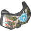 Набор LEGO Hero Factory Chest Armor Small with Chi and Olive Green (Crocodile) Print, Pearl Dark Gray