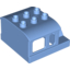 Набор LEGO Duplo Train Steam Engine Cabin Roof 2 x 3 Studs, Medium Blue