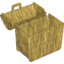 Набор LEGO Duplo Treasure Chest Opening 2 x 3 x 3 with Detailed Lid Ends, Pearl Gold