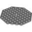 Набор LEGO Plate Special 10 x 10 Octagonal with Hole, Светлый сине-серый