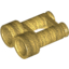 Набор LEGO Minifig Binoculars, Pearl Gold