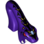 Набор LEGO Minifig Head Modified Snake with Open Mouth and Black and Gold Scales Print (Pythor), Темно-фиолетовый