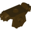 Набор LEGO Minifig Armour - Breastplate with Shoulder Pads, 1 Front Stud, 2 Back Studs, Темно-коричневый