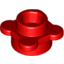 Набор LEGO Plate Round 1 x 1 with Flower Edge [4 Petals], Красный