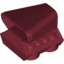 Набор LEGO Vehicle Air Scoop [2 x 2 Base], Темно-красный