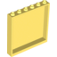 Набор LEGO Panel 1 x 6 x 5, Bright Light Yellow
