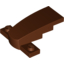 Набор LEGO Wedge 4 x 2 x 1 1/3 with 1 x 4 Base, Красно-коричневый