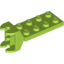 Набор LEGO Hinge Plate 2 x 4 with Articulated Joint - Female, Лайм