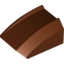 Набор LEGO Brick Curved 2 x 2 Lip, No Studs, Красно-коричневый