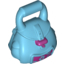 Набор LEGO Friends School Bag with Magenta Buckle and Flower and Circles Print, Medium Azure