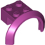 Набор LEGO Mudguard 4 x 2 1/2 x 2 with Arch Round, Пурпурный