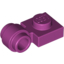 Набор LEGO Plate Special 1 x 1 with Clip Light [Thick Ring], Пурпурный