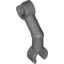 Набор LEGO Arm Skeleton Bent with Clips at 90В° [Vertical Grip], Темный сине-серый