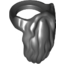 Набор LEGO Minifig Beard, Rounded End [Gandalf], Черный