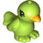 Набор LEGO Bird Friends with Yellow Beak Print, Лайм