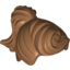 Набор LEGO Minifig Hair Ponytail and Fringe, Medium Dark Flesh