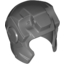 Набор LEGO Minifig Headgear Helmet Space with Open Face and Top Hinge, Темный сине-серый