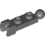 Набор LEGO Plate Special 1 x 2 5.9mm End Cup and Ball, Темный сине-серый