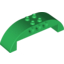 Набор LEGO Slope Curved 2 x 8 x 2 Double, Зеленый