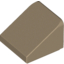 Набор LEGO Slope 30В° 1 x 1 x 2/3 [Cheese Slope], Dark Tan