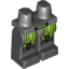 Набор LEGO Legs and Dark Bluish Gray Hips with Evil Mech Lime Armour and Silver Knee Pads Print, Черный