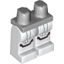 Набор LEGO Legs and Light Bluish Gray Hips with SW Jek-14 Armor with Dark Red Markings Print, Белый