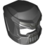 Набор LEGO Minifig Helmet, Space with Open Visor, Mouth Grill and Silver Markings Print, Черный